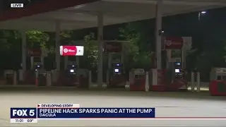 Pipeline hack sparks panic at the gas pump