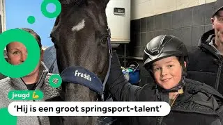 Paardrij-talent Tim (12) wint de ene na de andere wedstrijd