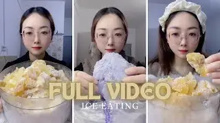 FULL VIDEO | HER CRUSHED ICE / BUCKWHEAT ICE & PURPLE ICE EATING ASMR