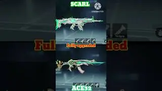 Scar-l Vs ACE32 Which Skin is Best 🤔? #pubg #pubgmobile #viralshorts #shortsvideo #pubgshorts