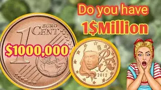Italy1 euro cent 2012, Coin value how much is worth today.