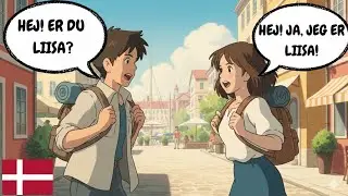 10 Short Danish Conversations for Travel (A1-A2 level) | Beginner Dialogues