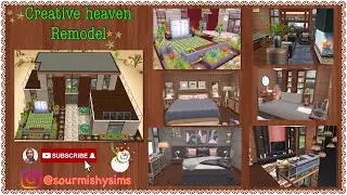 The sims Freeplay✨ Creative heaven Remodel✨ House tour✨ AR clips✨