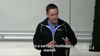 Peter Thiel on building and investing in Monopolies