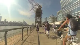 Recorriendo Buenos Aires en Bici - Dustin Luke, MikeTheAsian, IAmNihill