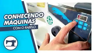 Reta Sansei SA-MQ2 - Função de Corte de Linha e Configuração da Costura Programada