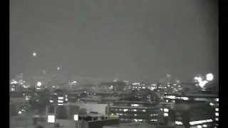 New year firework timelapse of Oslo 2010