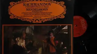 [LP] Rachmaninov - Piano Concerto No. 2 - Brailowsky (side B)