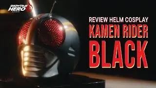 Review Helm Kamen Rider Black Aniki Cosplay 仮面ライダーBLACK  [ENG SUB]