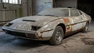 ASMR Rare Restoration  1970 Prototype Concept Car from Forgotten Basement to Concours Perfection