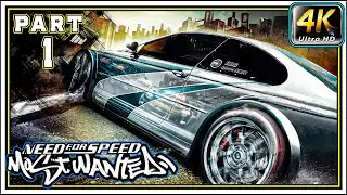 NEED FOR SPEED MOST WANTED REDUX Full Gameplay PART 1 - The Blacklist [4K 60FPS] - No Commentary