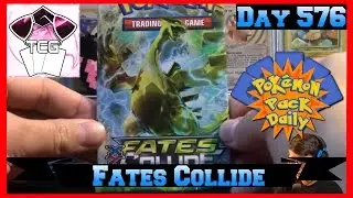 Pokemon Pack Daily Fates Collide Booster Opening Day 576 - Featuring CuriousCleffa TCG