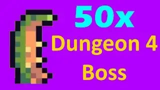 50X DUNGEON 4 BOSS LOOTS | Dreds Pixel Survival 3