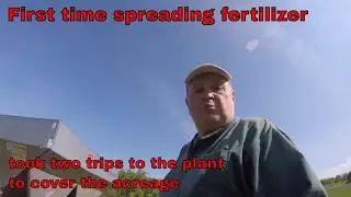 2019 Fertilizer mixing, conveyor loading, and spreading