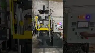 Upstroke Hydraulic Rubber Moulding Press | With Top & Bottom Core Lifter made by Flutech-Hindustan