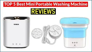 ✅BEST 5 Mini Portable Washing Machine Reviews |Top 5 Best Mini Portable Washing Machine-Buying Guide
