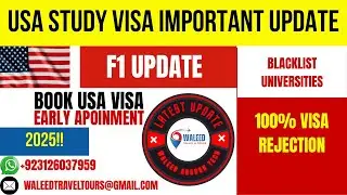 US F1 Visa 2025 &ndash; Blacklisted Universities You Must Avoid | Student Visa Warning