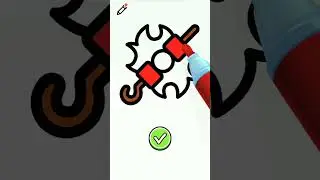 easy Hammer Drawing #shorts #shortsvideo #thor #easy