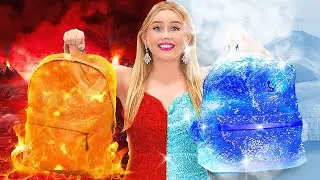 HOT VS COLD || Parenting Challenges And Funny Situations by 123 GO!