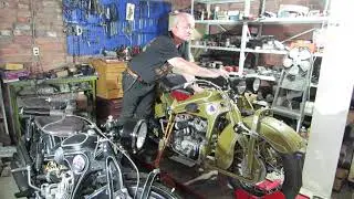 ПМЗ А 750 Пробные запуски двигателя.. PMZ A 750 first start engine