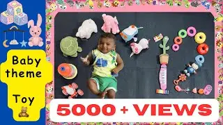 Baby theme - Toy 🧸 | Photoshoot ideas at home | Baby Photoshoot theme