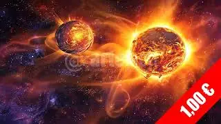 Binary Star Cataclysm &mdash; Intense HD Space Footage (1080p)