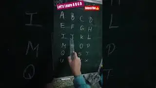 Aao ABC sikhe #shorts #learning #ytshorts #kids #abcd #viral #trending #kidslearning #abcdsong