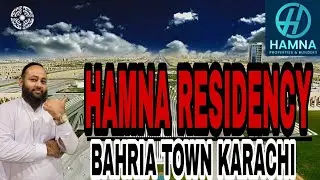 Bahria Town Karachi &bull; HAMNA RESIDENCY &bull; 1,2&3 bedroom apartment and penthouse & commercial shops