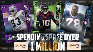 ANOTHER SPENDING SPREE OVER 1 MILLION COINS SPENT! 4 NEW UPGRADES! | MUT 18 |