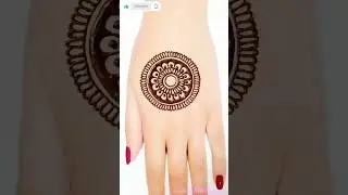 Mandala !! #shorts #mehndi #henna #love #viral #mehndidesign #viralshorts #ytshorts #yt #art