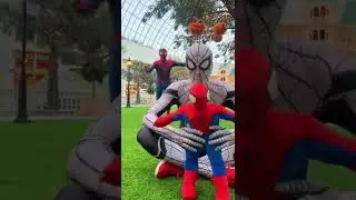 Spiderman vs White Spiderman😱#shorts