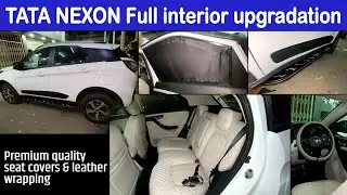 Nexon interior modification 🔥 Base Model To Luxury Modification 😍