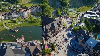 Blue Mountain Resort Village in 8K | Filmed on the DJI Inspire 3 Drone | Advanced Drone Pilot Canada
