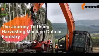 Journey into using harvesting machine data in forestry
