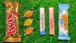 ASMR Most Popular Candies 🍭 Rainbow Lollipops, Chocolate Unpacking & Crunch