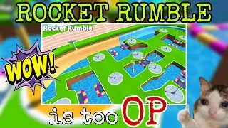 Stumble guys gameplay in hindi # 1 😂(Rocket Rumble) | Stumble Devta