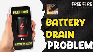 How To Solve Faster Battery Drain Problem In Free Fire | Free Fire Battery Drain Problem