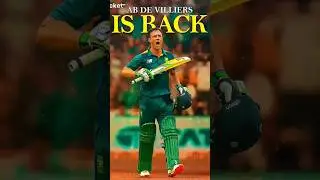 Welcome Back Mr 360 Ab De Villiers 🫶🥺🤩 In WCL 2025 🎯 #shorts #abdevilliers #wcl2025 #cricket #news