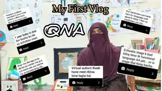 Virtual Autism recovery time period| Autism q&a | Ecolalia speech therapy ideas