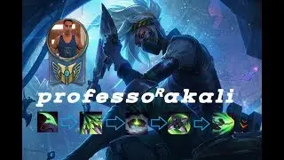 PROFESSOR AKALI MONTAGE REWORK | MAIN AKALI 2018 | League of Legends