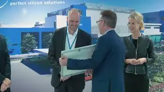 SILTRONIC 1st Wafer Ceremony Event