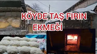Yusufeli'de yeni gezimiz taş fırında köy ekmeği 