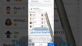 How to call your ai on Snapchat