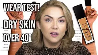 NARS Natural Radiant Longwear Foundation 12 Wear Test on DRY Skin And....