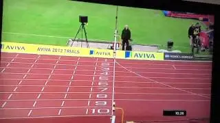 Dwayne Chambers celebrates in style