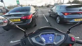 Jazda pr&oacute;bna Lexmoto OCR dla klienta w Wigilię