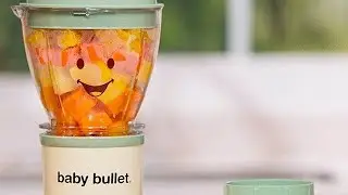 How to make HEALTHY BABY FOOD at home! Baby bullet