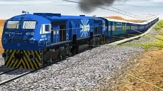 WDP4D BGKT Celebration Loco Indian Train Simulator 2022 Gameplay for Android @Railosticgameplay