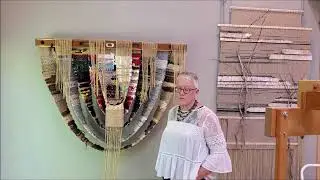 Fiber Art Memorial Wall Sculpture Hanging