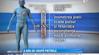 După viscol, vine gerul! Urmează temperaturi de minus 20 de grade